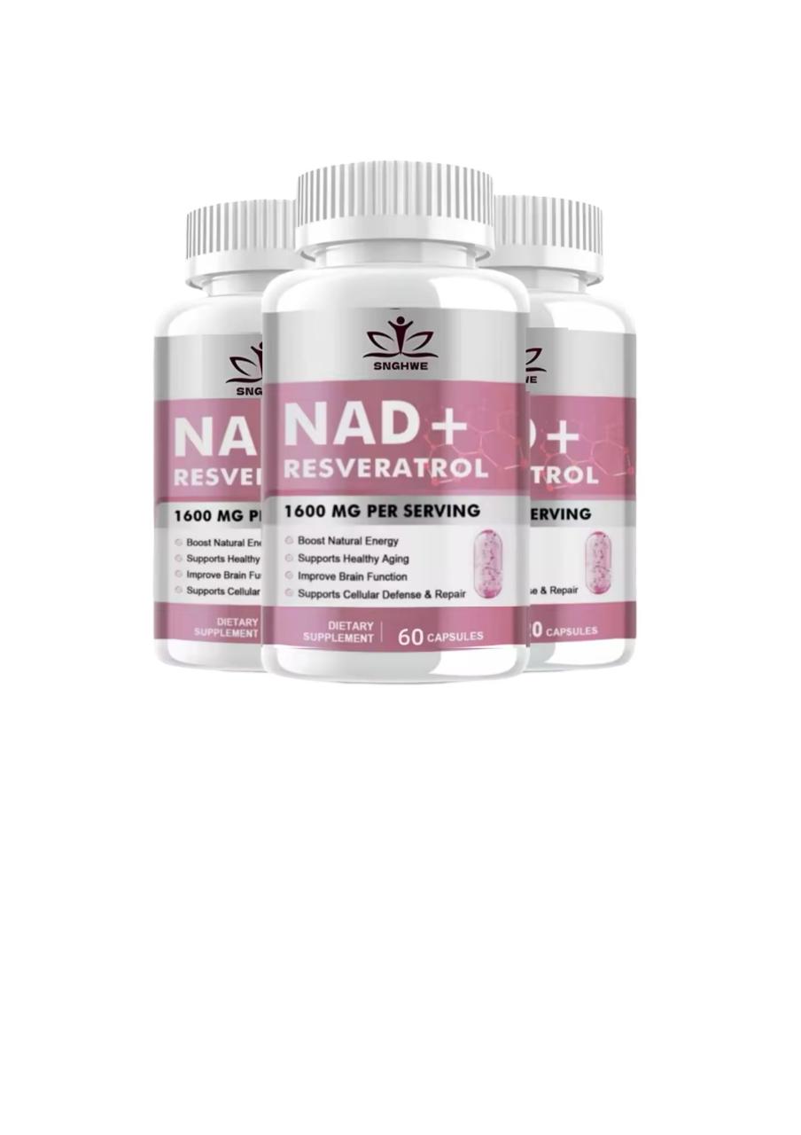 NAD+RESVERATROL 60 CAPSULAS + ENVIO GRATIS